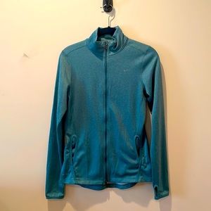 Nike Dri-Fit running jacket (size small) with pockets and thumb holes!